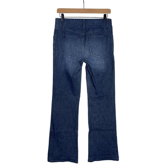 Betabrand Jeans Womens Small Midrise Elastic Waist Pull On Yoga Denim Stretch - Picture 7 of 9